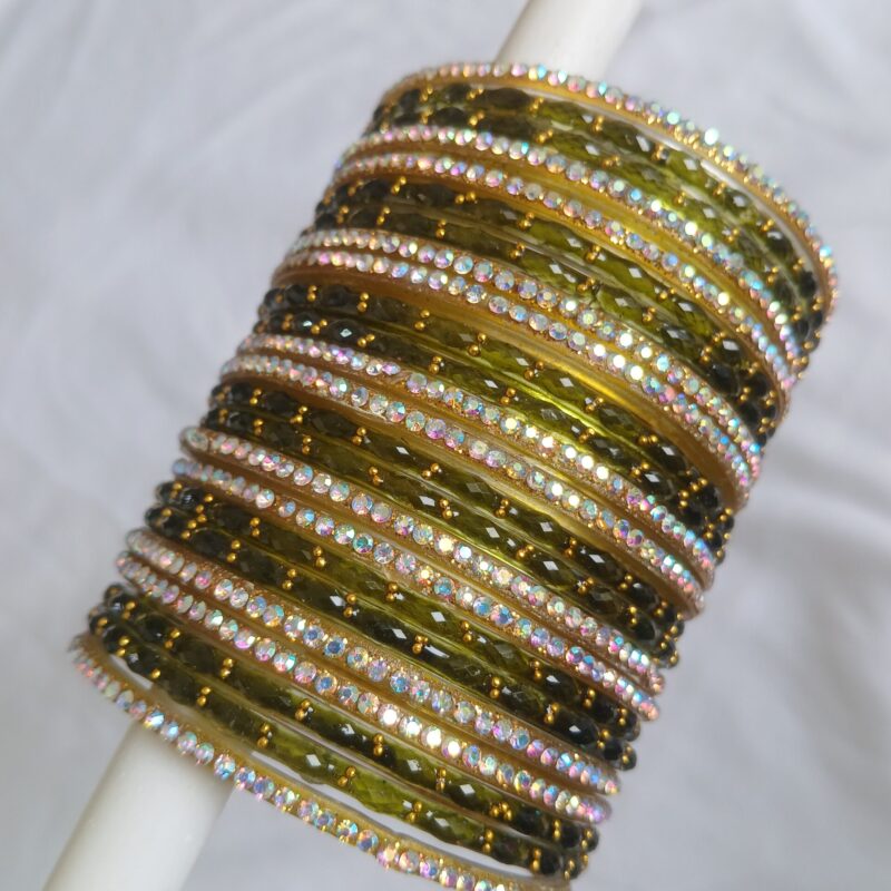 Raindrop Glass Bangles