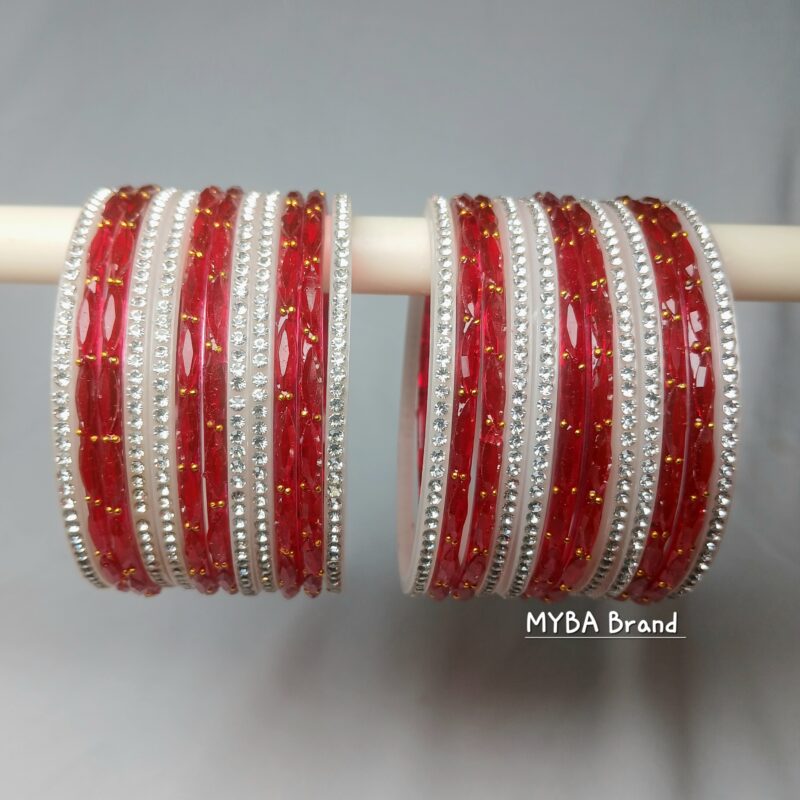 Buy Glass Killi Raindrop Bangles – Handcrafted, Lightweight Traditional Bangles Online