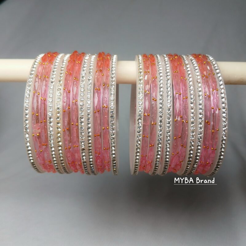 Glass Kill Raindrop Bangles – Sparkle with Every Move